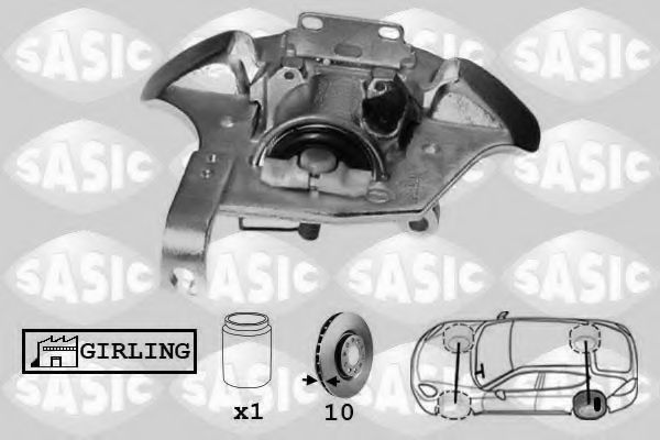 Тормозной суппорт SASIC SCA0106