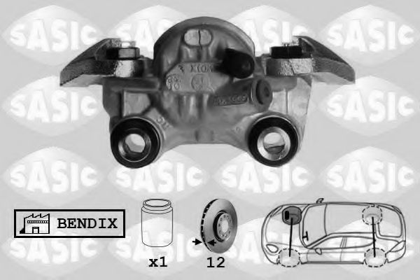 Тормозной суппорт SASIC SCA4013