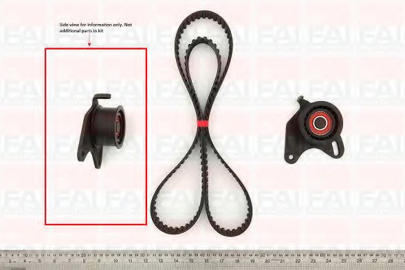 Комплект ремня ГРМ FAI AutoParts TBK127