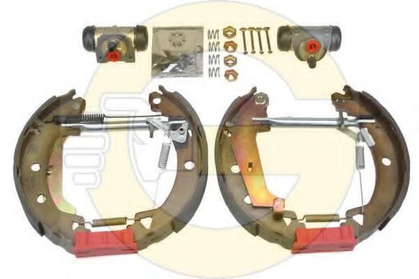 Комплект тормозных колодок GIRLING 5317363