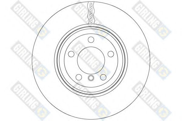 Тормозной диск GIRLING 6064711