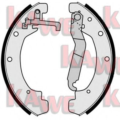 Комплект тормозных колодок RAICAM 2412