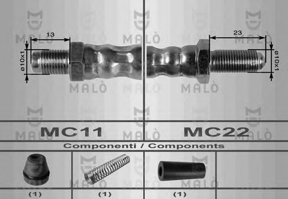 Тормозной шланг MALÒ 8581