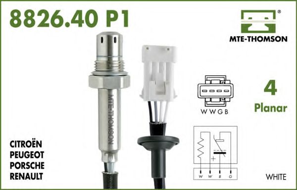 Лямбда-зонд MTE-THOMSON 8826.40.106P1