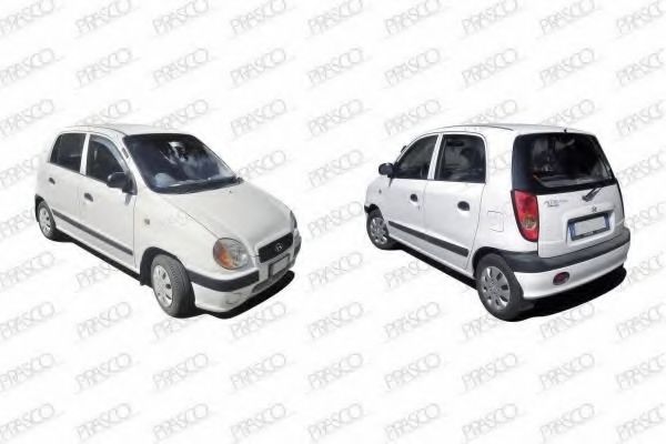 Радиатор, охлаждение двигателя PRASCO HN322R001