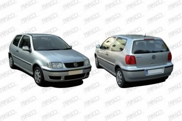Покрытие, внешнее зеркало PRASCO VW0207413