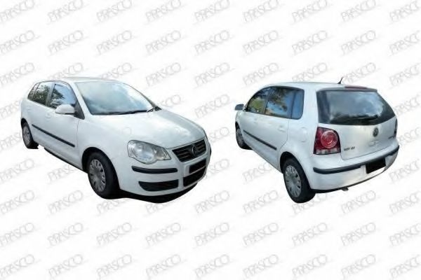 Покрытие, внешнее зеркало PRASCO VW0227413