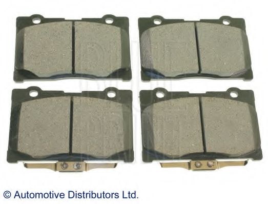 Комплект тормозных колодок, дисковый тормоз BLUE PRINT ADH24277