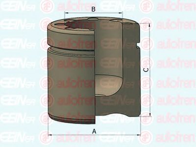 Поршень, корпус скобы тормоза AUTOFREN SEINSA D025242