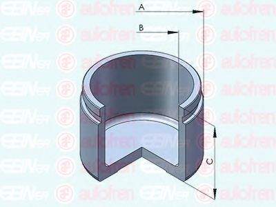 Поршень, корпус скобы тормоза AUTOFREN SEINSA D025474