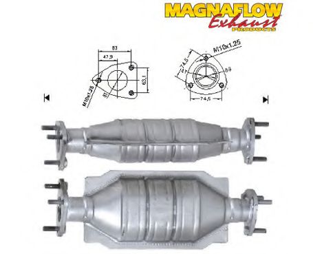 Катализатор MAGNAFLOW 73006D