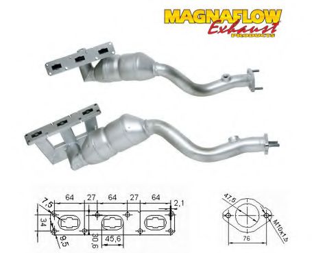 Катализатор MAGNAFLOW 70605