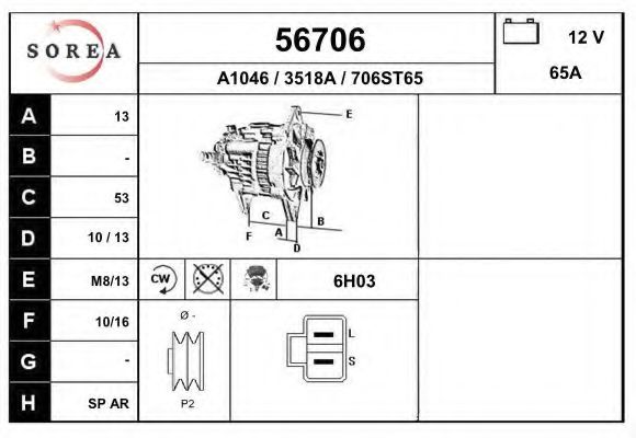 Генератор EAI 56706