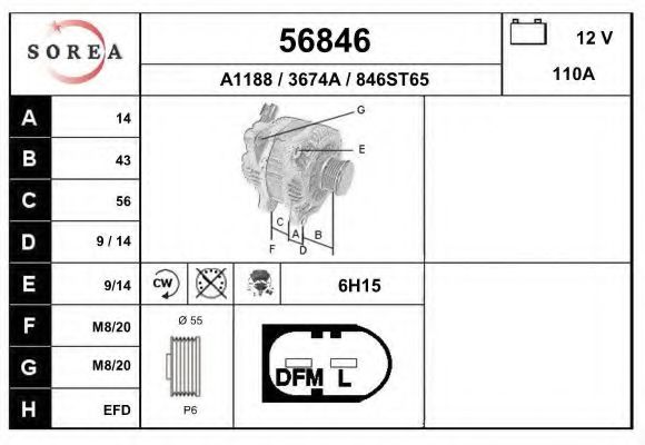 Генератор EAI 56846