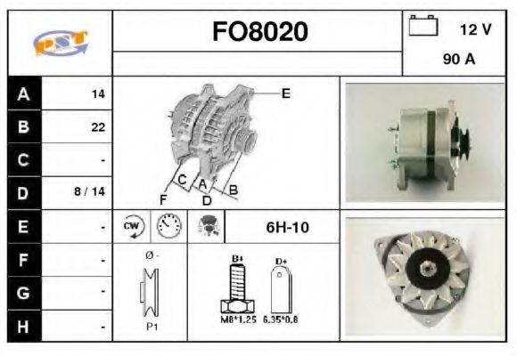 Генератор SNRA FO8020