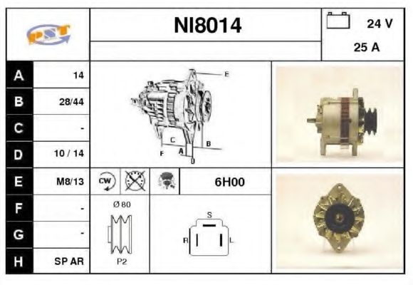 Генератор SNRA NI8014
