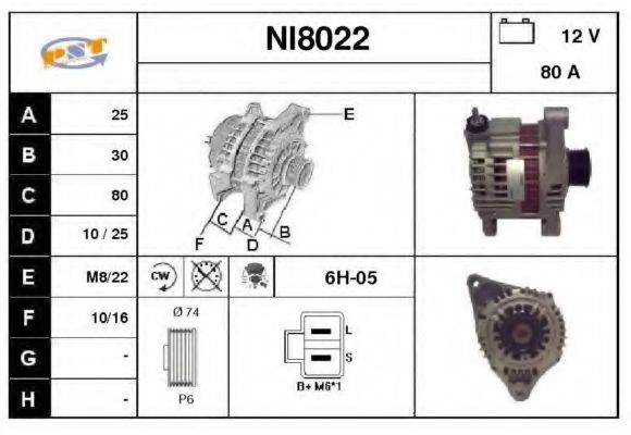 Генератор SNRA NI8022