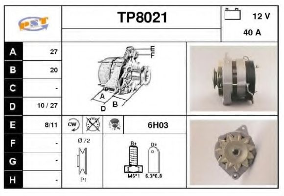 Генератор SNRA TP8021