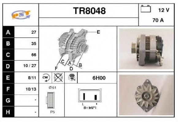 Генератор SNRA TR8048