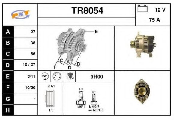 Генератор SNRA TR8054
