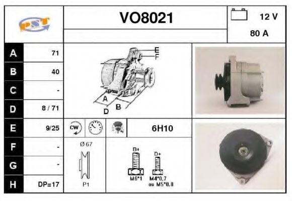 Генератор SNRA VO8021