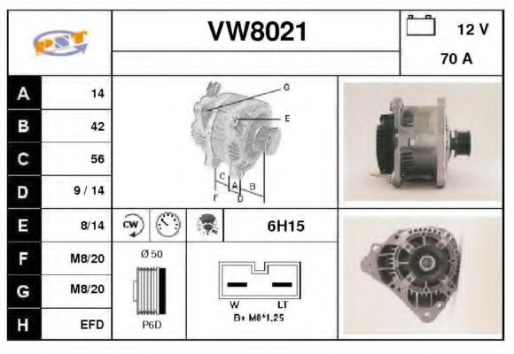 Генератор SNRA VW8021