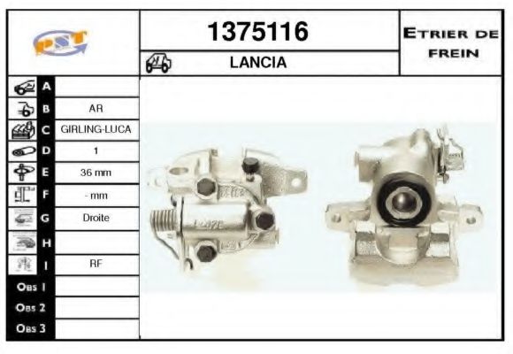 Тормозной суппорт BUDWEG CALIPER 341031