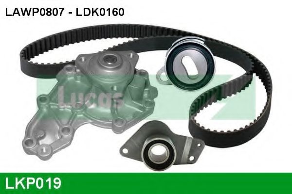 Водяной насос + комплект зубчатого ремня LUCAS ENGINE DRIVE LKP019