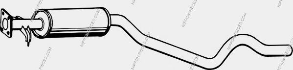 Система выпуска ОГ NPS D430O13