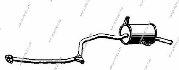 Система выпуска ОГ NPS M430I04