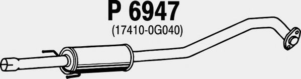 Система выпуска ОГ NPS T430A206