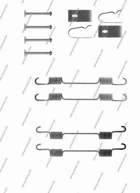 Комплектующие, тормозная колодка NPS 0567