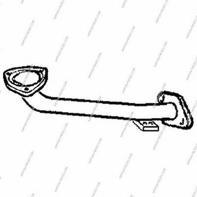Система выпуска ОГ NPS H430A76