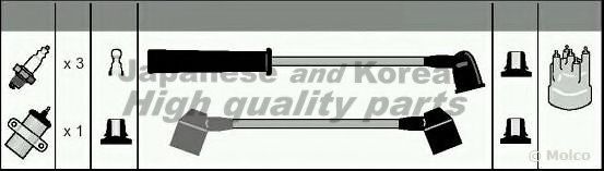 Комплект проводов зажигания ASHUKI D124-05