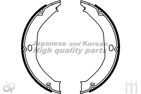 Комплект тормозных колодок ASHUKI HRK13125