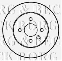 Тормозной диск BORG & BECK BBD4394