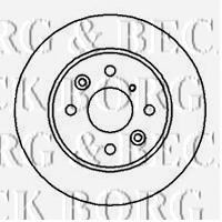 Тормозной диск BORG & BECK BBD4152