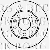 Тормозной диск BORG & BECK BBD4640