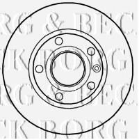 Тормозной диск BORG & BECK BBD4687