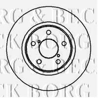 Тормозной диск BORG & BECK BBD5022