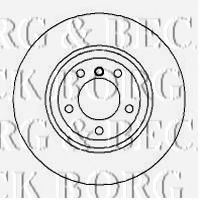 Тормозной диск BORG & BECK BBD5119