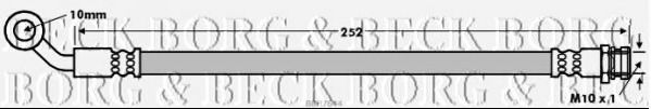 Тормозной шланг BORG & BECK BBH7644