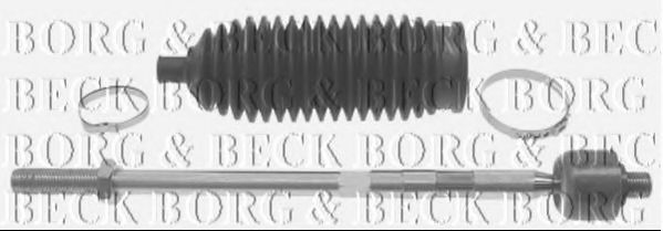 Осевой шарнир, рулевая тяга BORG & BECK BTR5158K