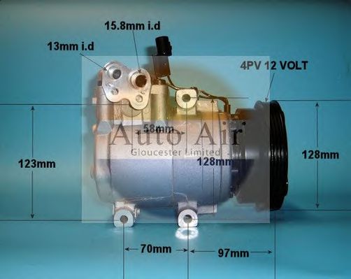Компрессор, кондиционер AUTO AIR GLOUCESTER 14-1017