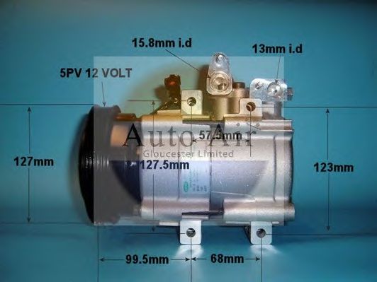 Компрессор, кондиционер AUTO AIR GLOUCESTER 14-1027