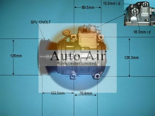 Компрессор, кондиционер AUTO AIR GLOUCESTER 14-0260