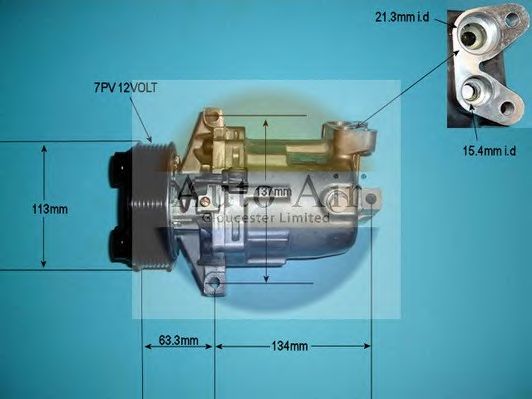 Компрессор, кондиционер AUTO AIR GLOUCESTER 14-1470