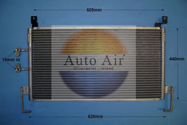 Конденсатор, кондиционер AUTO AIR GLOUCESTER 16-9636