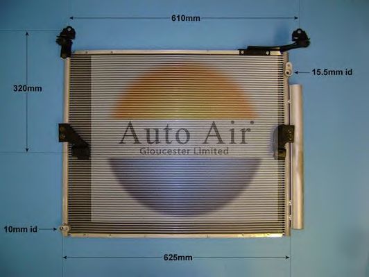 Конденсатор, кондиционер AUTO AIR GLOUCESTER 16-9976