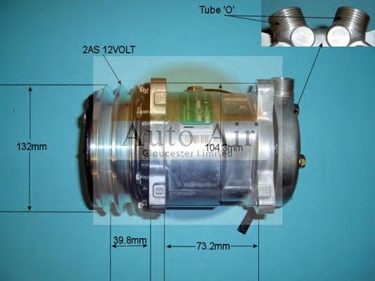 Компрессор, кондиционер AUTO AIR GLOUCESTER 14-6642